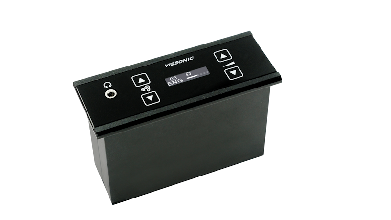 Interpreter channel selection module